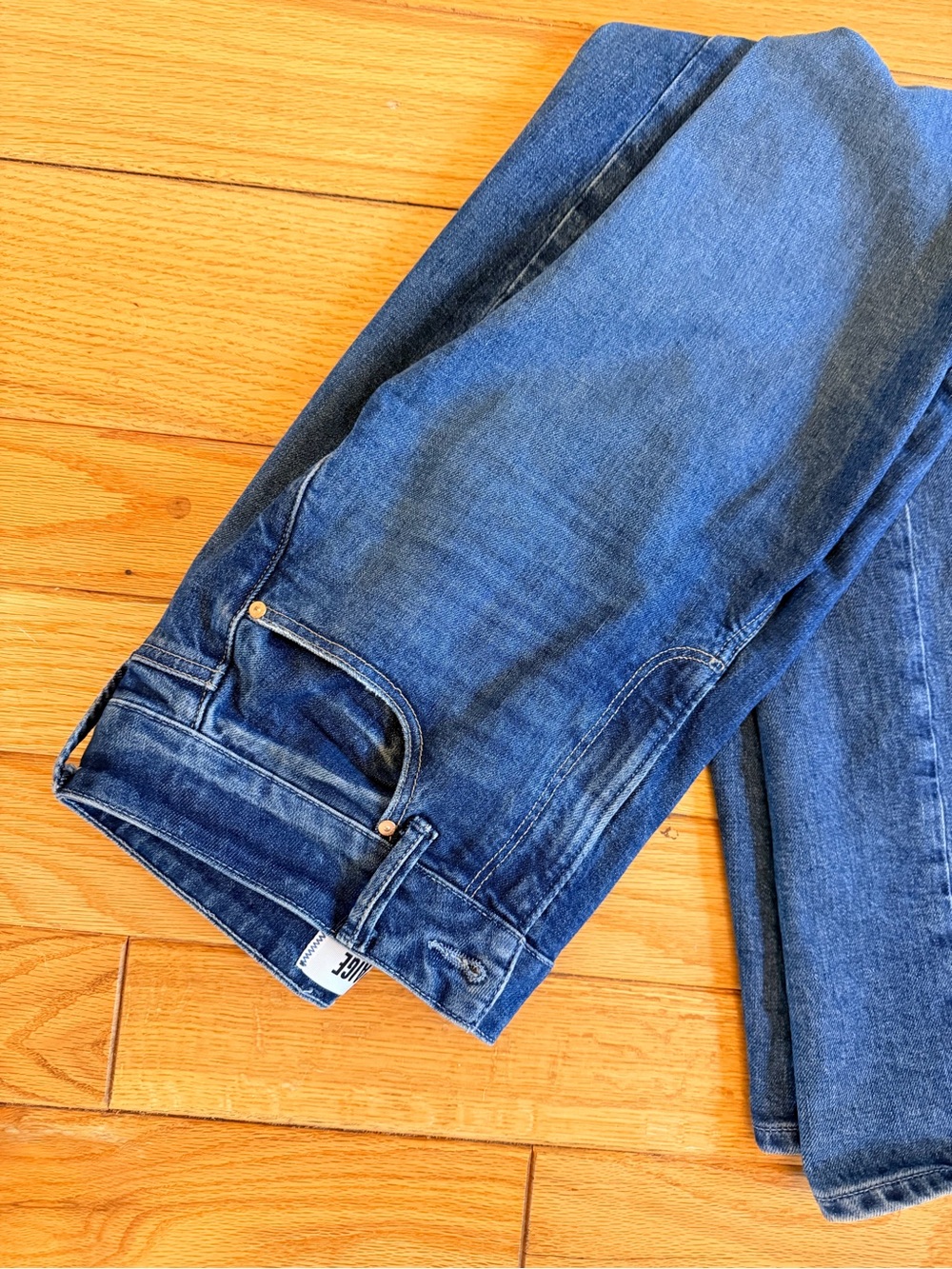 Paige Sasha High-Rise, Wide-Leg Jeans - size 27